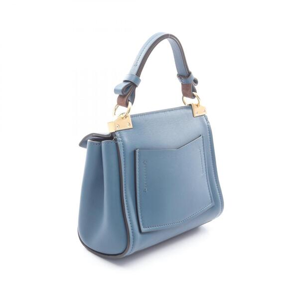 Givenchy Mystic Leather Handbag Blue - Picture 2 of 6
